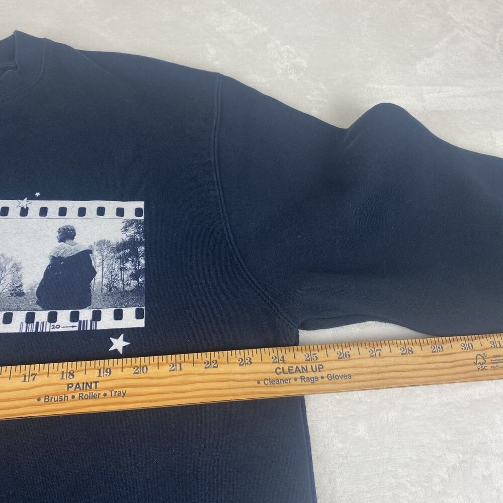 Taylor Swift Folklore Graphic Sweater Adult Extra Large Black Sweatshirt - Picture 5 of 7